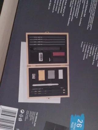 Set de boceto y dibujo Crelando 26 piezas