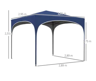 Carpa Plegable Blanca