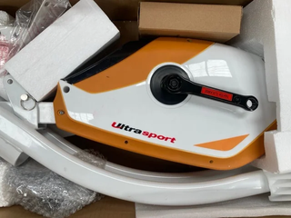 Ultrasport F-Bike Bicicleta Estática Plegable