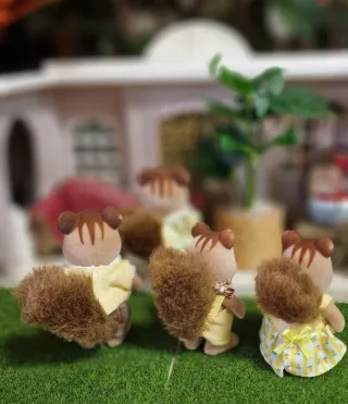 Familia Ardilla Sylvanian Families