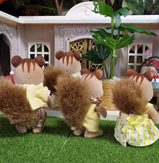 Familia Ardilla Sylvanian Families