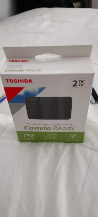 Disco Duro Externo Toshiba Canvio Ready 2TB