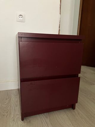 Mesita de noche Malm Ikea