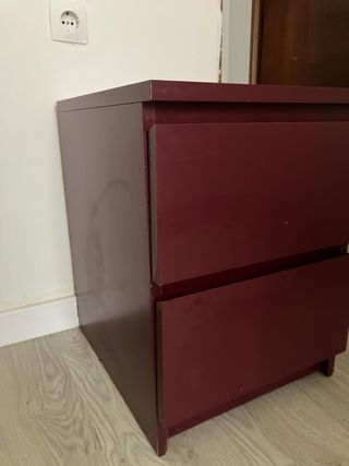 Mesita de noche Malm Ikea