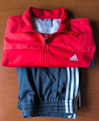 Chándal Adidas hombre rojo/azul Talla L (UK 42/44)