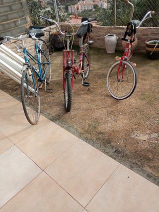 Bicicleta antigua mobil 642744798