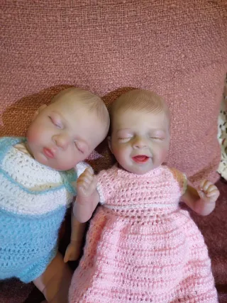 Muñecos Reborn Mini (Niño y Niña)