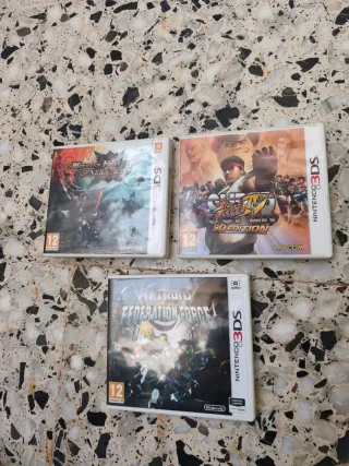 Lote 3 Juegos Nintendo 3DS