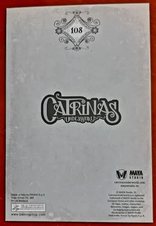 95 Fotocards Catrinas Underworld Panini.