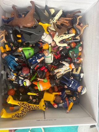 Lote Playmobil figuras y animales