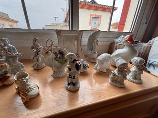 Lote de Figuras de porcelana decorativas
