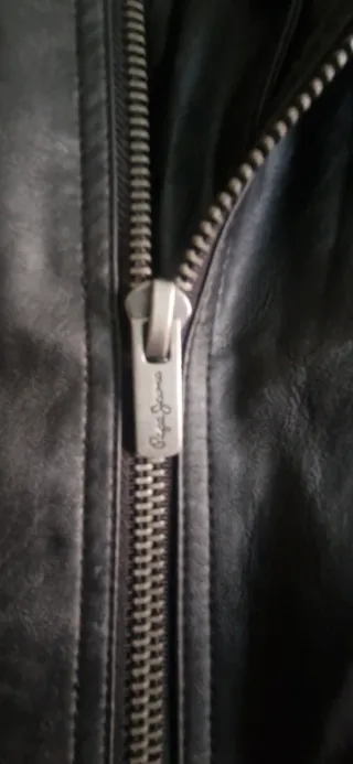 Cazadora Biker Pepe Jeans Negra PORTOBELLO. L