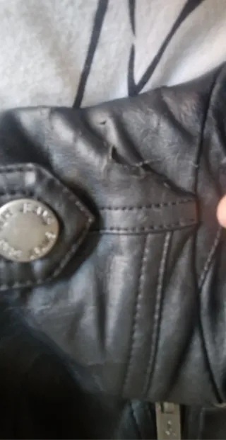 Cazadora Biker Pepe Jeans Negra PORTOBELLO. L