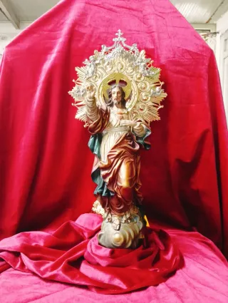 Antica statua Sacro Cuore
