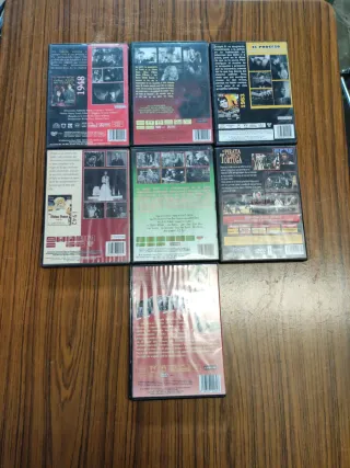 Lote 7 Películas Clásicas Cine DVD