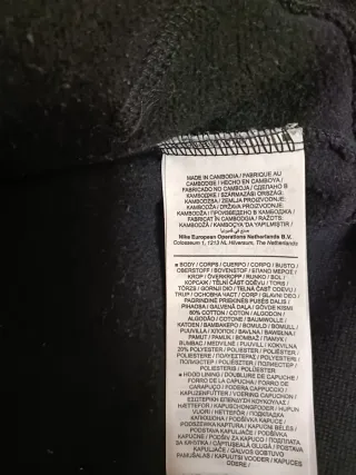 Sudadera Nike SB Negra Talla XS