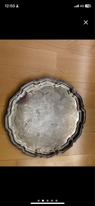 3 Bandejas de Alpaca