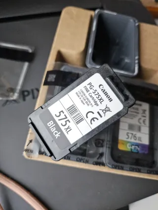 Pack 3 Cartuchos Canon PG-575XL y CL-576XL.