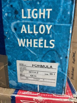 4 Llantas Aluminio 14 Nuevas