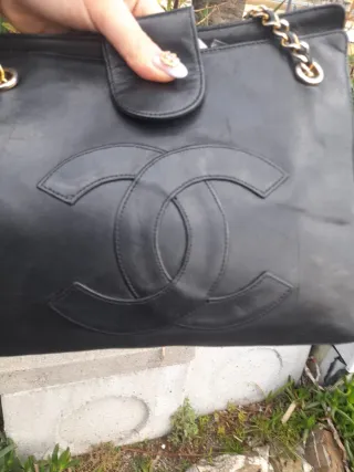 Borsa Chanel Vintage Pelle Nera