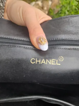 Borsa Chanel Vintage Pelle Nera