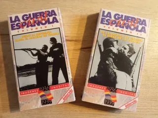 Colección VHS La Guerra Española (2 Volúmenes)