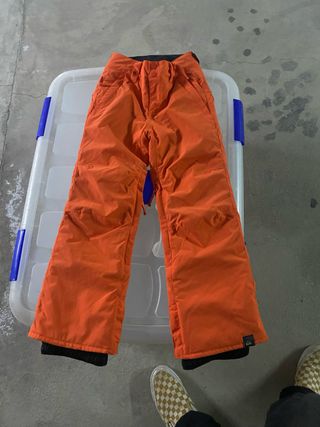 Pantalones Nieve Niña 4-6 Años Naranja