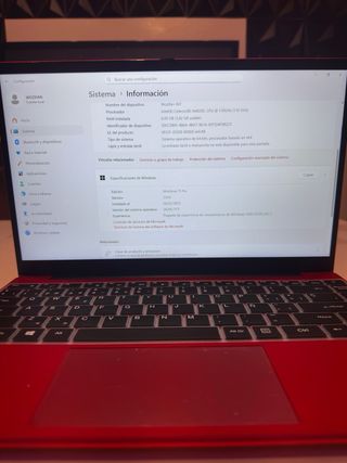 Ordenador Portatil Wozifan W7 Rojo 256 GB