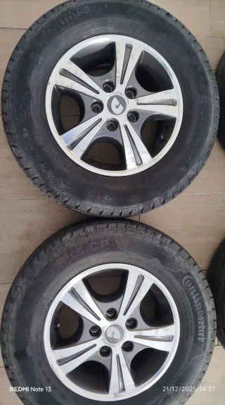 4 Llantas Aleación Autocaravana 15"