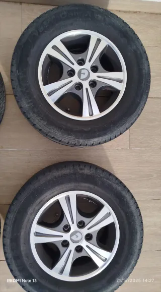 4 Llantas Aleación Autocaravana 15"