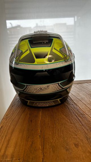 Casco Zamp RZ-42 CMR Niño Verde,  talla 54