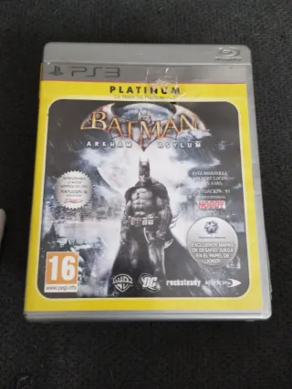 Batman Arkham Asylum PS3 Platinum