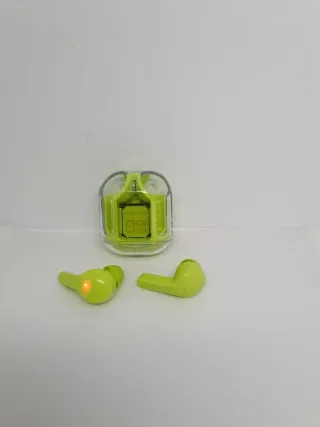 Auriculares inalámbricos verdes