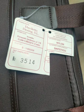 Maletín Portadocumentos/Portátil Daviletto NUEVO