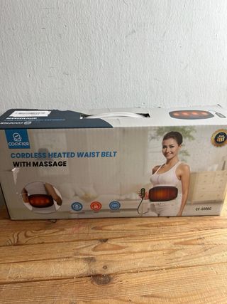COMFIER Cinturón Térmico Vibratorio Lumbar