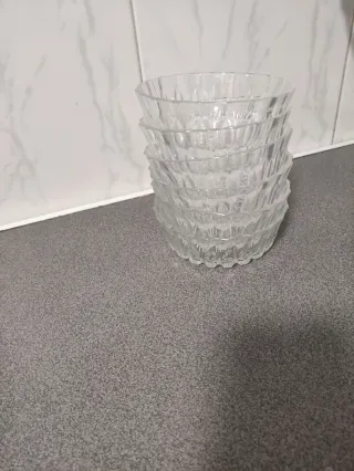 Juego de 7 piezas de cristal