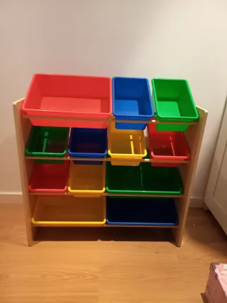 Organizador de juguetes Amazon Basics