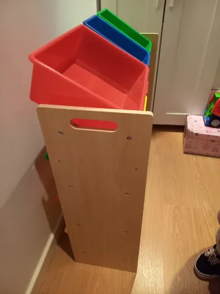 Organizador de juguetes Amazon Basics