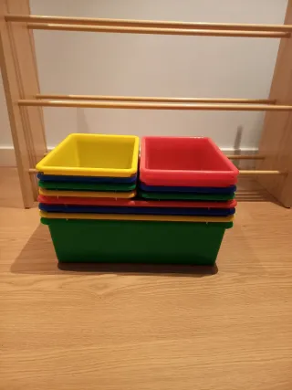 Organizador de juguetes Amazon Basics