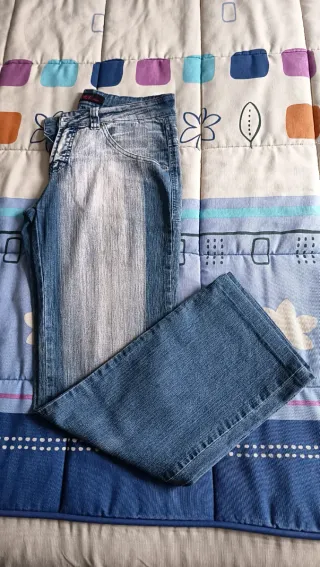 Pantalón Vaquero Vintage Dressing Azul