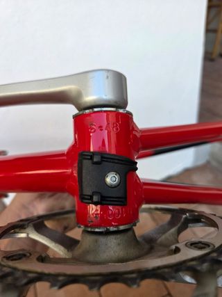 Telaio Bici Corsa Rosso Pegaso