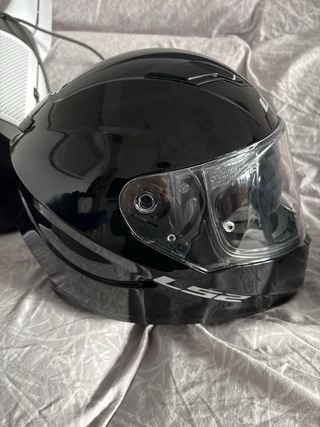 Casco LS2 Stream Evo Talla M Negro. Poco uso