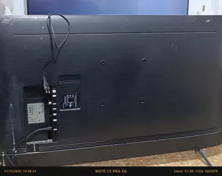 Televisión Samsung Negra