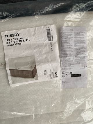 Colchón enrollable IKEA