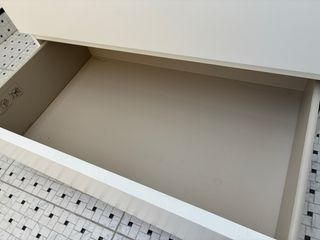 Cómoda IKEA MALM 3 cajones blanca.