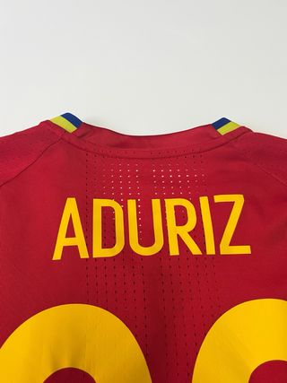 Camiseta original España Aduriz 2015 2016 Adidas