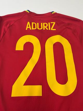 Camiseta original España Aduriz 2015 2016 Adidas