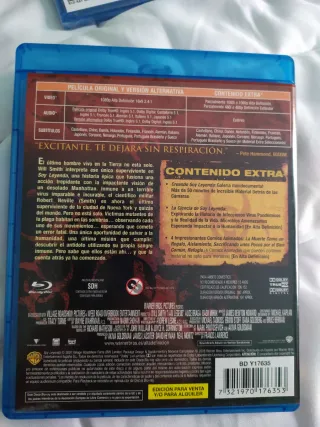 Soy Leyenda Blu-ray Will Smith