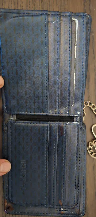 Cartera Vikinga con Cadena y Collar