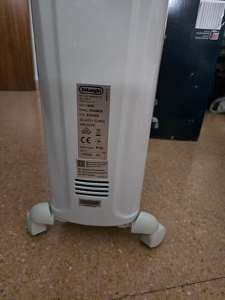 Radiador Eléctrico Aceite DeLonghi Blanco